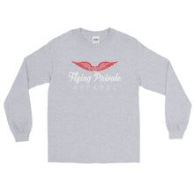 Load image into Gallery viewer, Long Sleeve Red Tee-Flying Private Apparel
