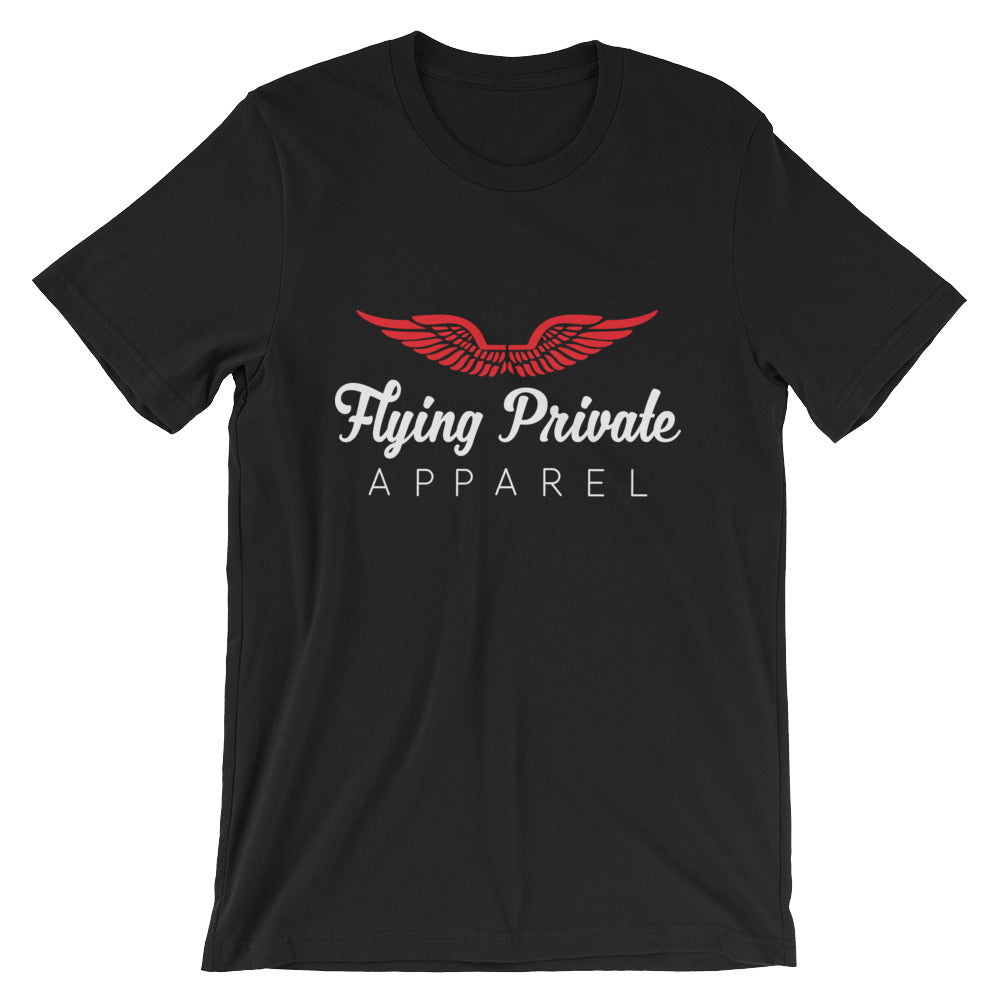 Short-Sleeve Red Tee-Flying Private Apparel