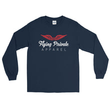 Load image into Gallery viewer, Long Sleeve Red Tee-Flying Private Apparel