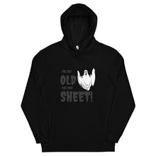 Load image into Gallery viewer, I&#39;m too old for this Sheet - Halloween Pullover Hoodie